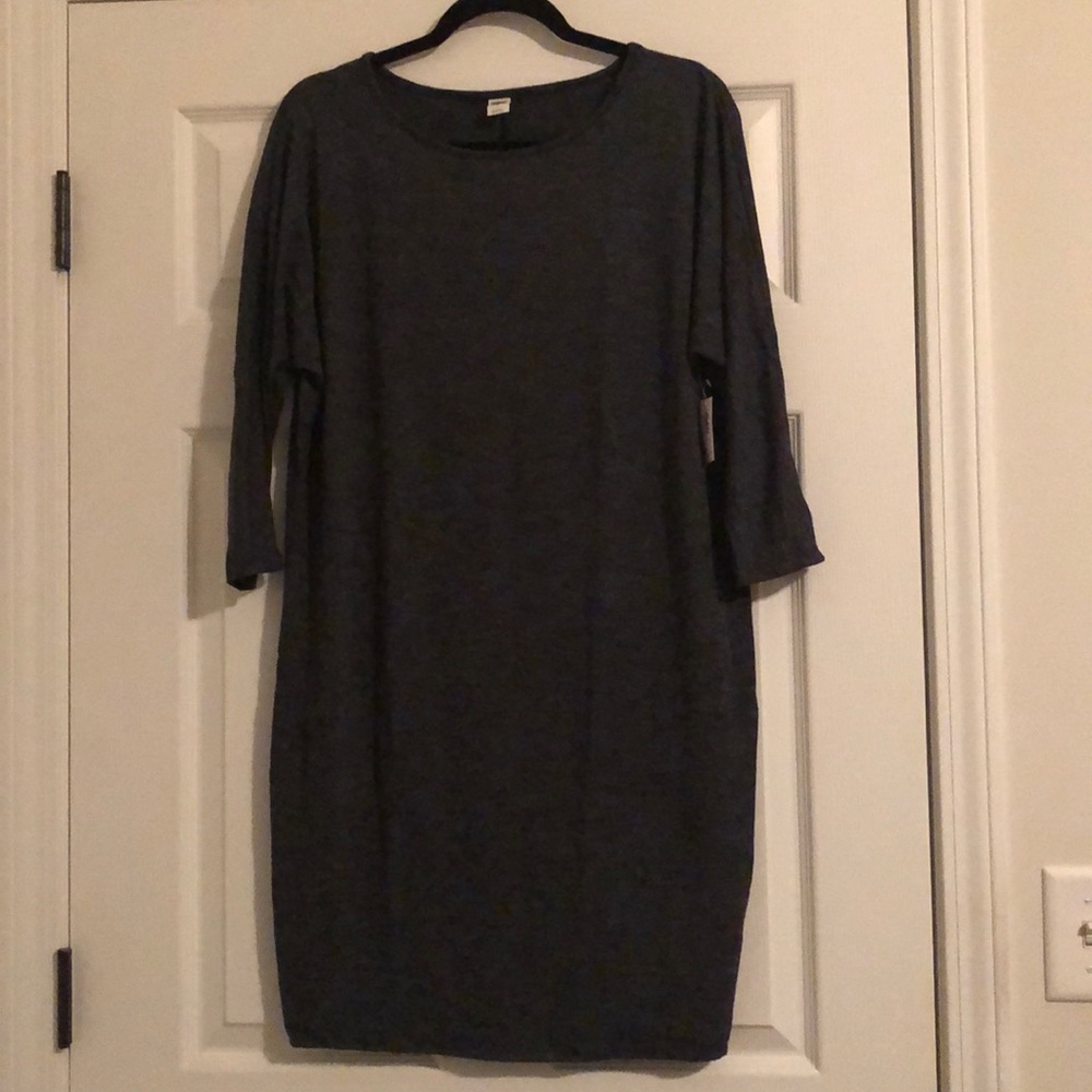 Supersoft Knit Dress with Dolman 3/4 sleeves